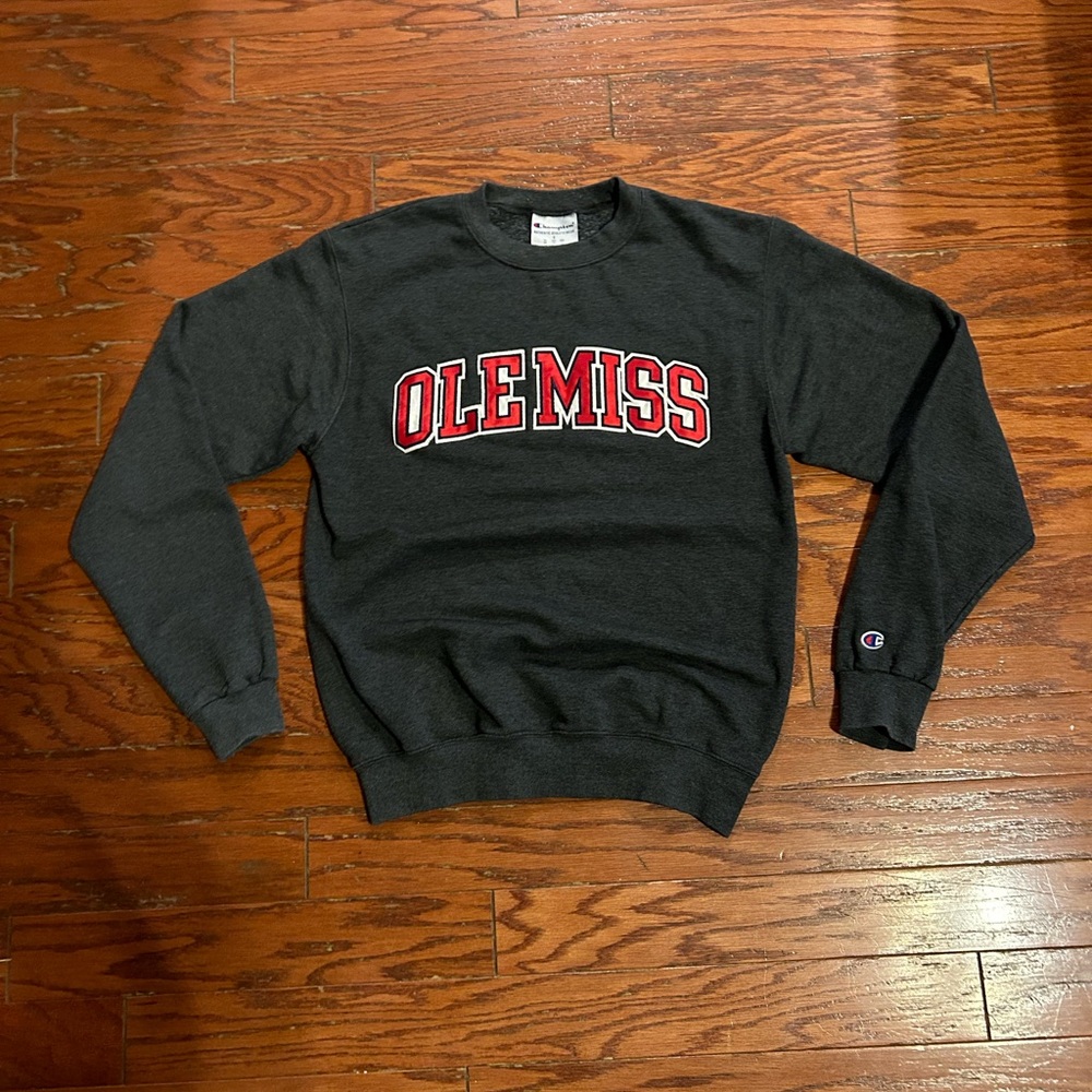 Ole Miss Champion Crewneck